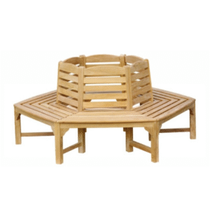 OCTAGONAL TREE BENCH